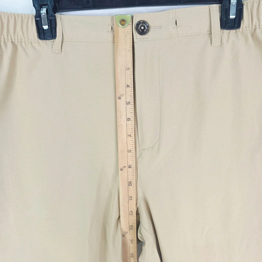 Chubbies Everywear Pants Mens 36x30 Khaki Tan Elastic Waist Performance Chino
